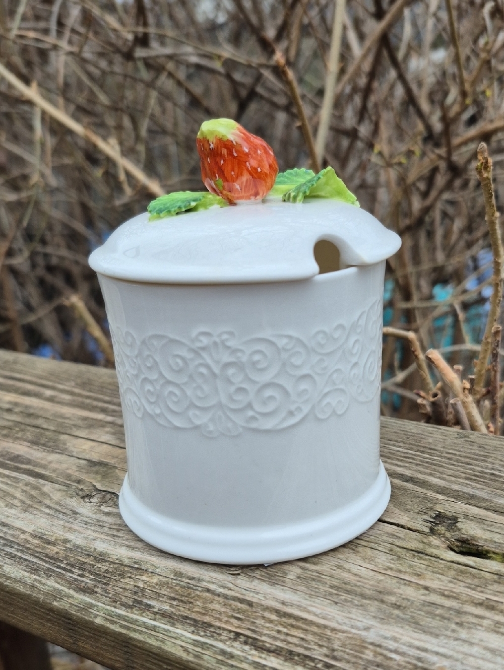 Crown Straffordshire Vintage Jam Jar